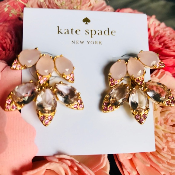 Kate Spade Jewelry - NWT- Kate Spade Blushing Blooms Earrings